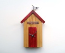 Red Beach Hut, Clock