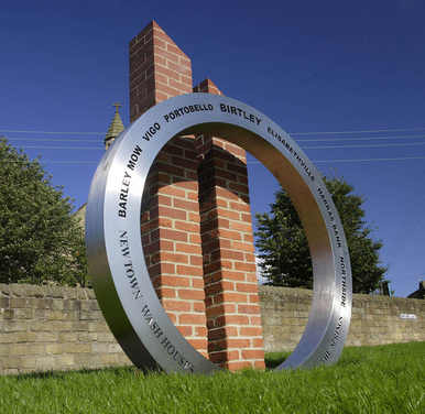 Birtley Sculpture - Wheel of Time