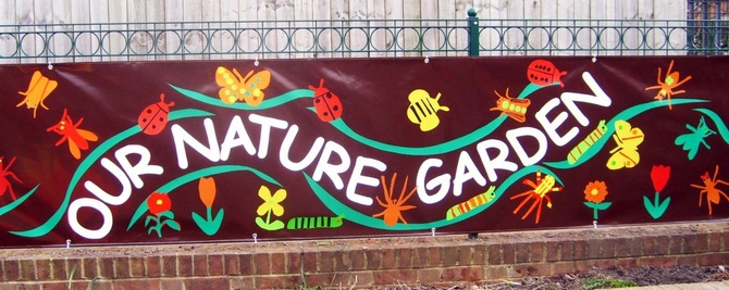 Garden banner