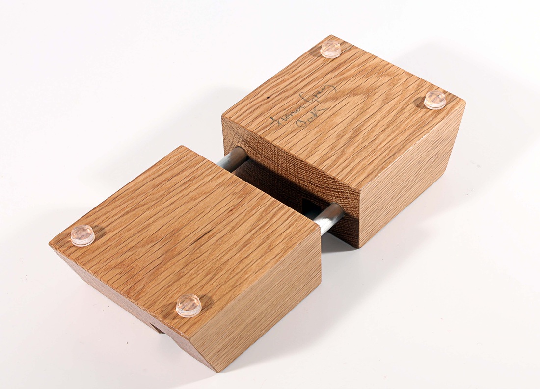 Base of wooden i pad stand