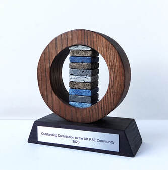 RSE Trophy wood and stone