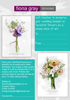 Preserve your wedding bouquet Gift Voucher by Fiona Gray