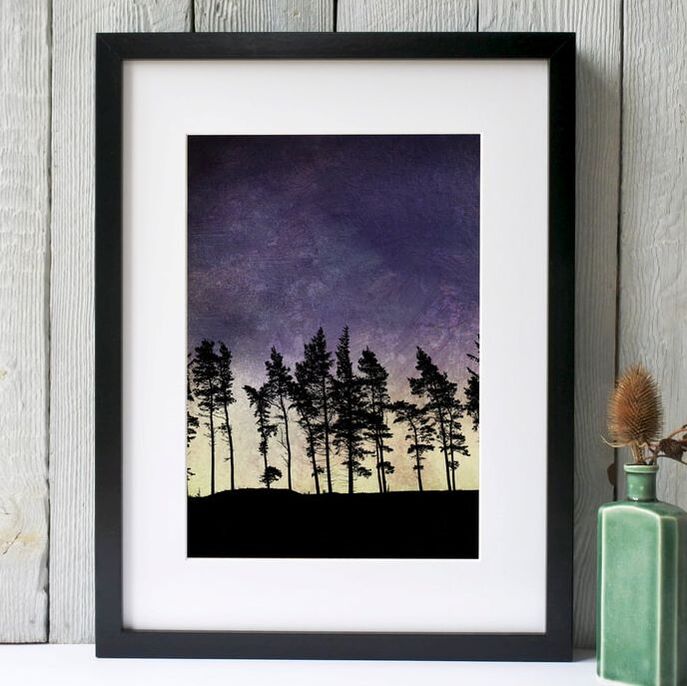 Framed print, Summer Meadow No.1, Fiona Gray 